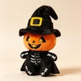 thumbnail image 6 of syligr 11Inch Halloween Pumpkin Plush Toy, Soft Cute Stuffed Animal Doll for Home Shelf Sofa Decoration,Spooky Party Decor, Birthday Gift, 11Inch, 6 of 7