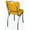 Cracked Ice Yellow, variant on Richardson Seating Diner Chair and Box Seat-Color:Cracked Ice Red
