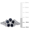 thumbnail image 2 of Everly Women's Sapphire 10k White Gold Ring, 2 of 8