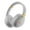 White, variant on KQJQS Bluetooth Headset with RGB Lights, Wireless & Wired Stereo, Foldable Design, Soft Memory Earmuffs, 50-Hour Battery, Compatible with Phones & Tablets
