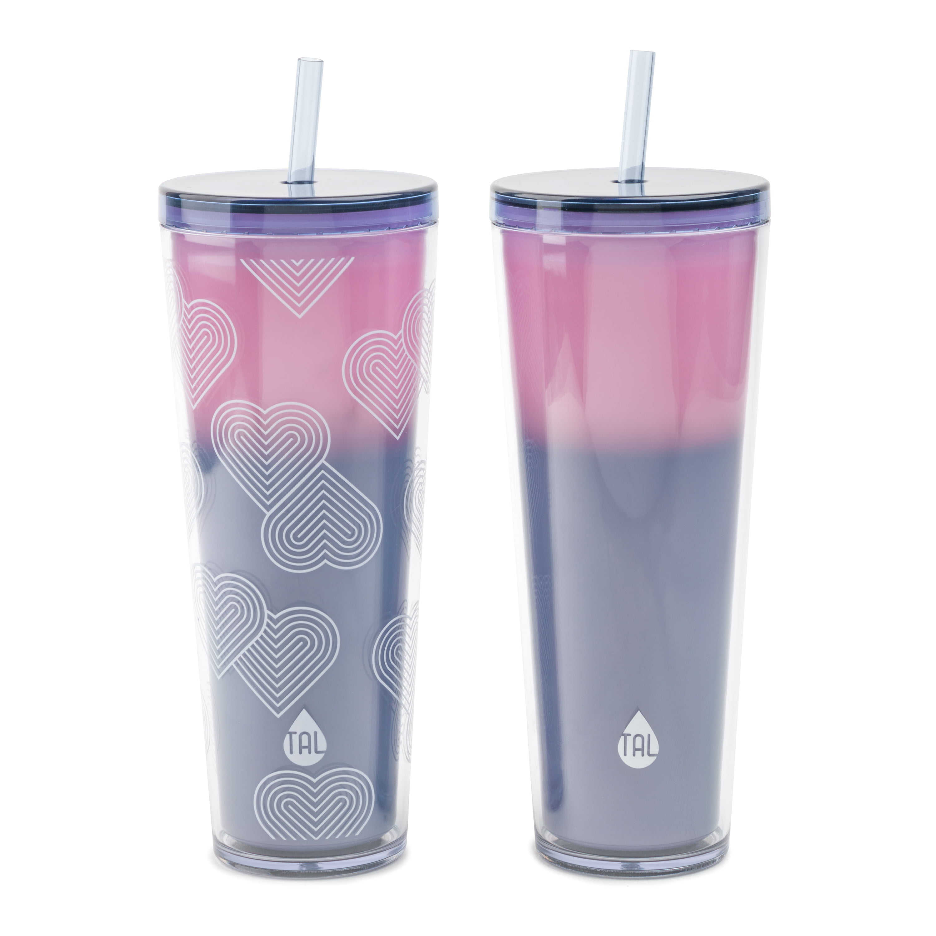TAL Colour changing Tumblers with straw #JAVA #summer2023