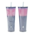 thumbnail image 2 of TAL Double Walled Color Changing Tumblers 2 Pack, 24 fl oz, Heart Pink, 2 of 4