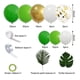 thumbnail image 2 of Kit de globos con forma de arco de cumpleaños de color verde bosque, 97 unidades, láminas de látex p, 2 of 4
