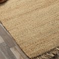thumbnail image 4 of Solid Reversible Natural Jute Rug, Rio, 4 of 9