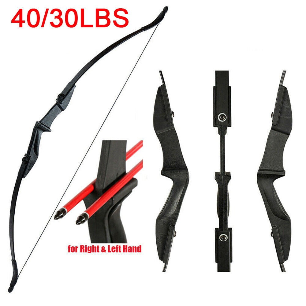 Cocobaby 57" Takedown Archery Recurve Bow Right Left Hand Hunting Beginner Practice 40Lbs