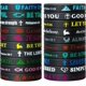 thumbnail image 1 of Pulseras inspiradoras de silicona con versículos de la Biblia, pulseras de goma de fe, grandes regalos religiosos cristianos para hombres y mujeres, 1 of 4
