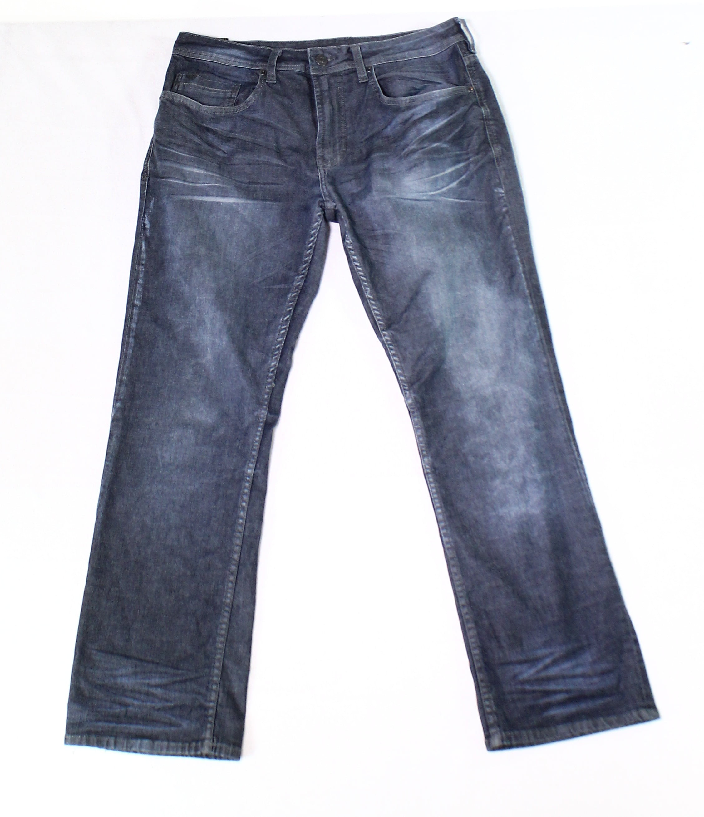 Buffalo Jeans - NEW Blue Men Size 34x30 Slim Straight Stretch Jeans ...