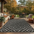 thumbnail image 3 of Outdoor Rug for Patio,Waterproof Reversible,Non-Slip Large Area Rug for Camping, RV, Deck, Balcony, Backyard, Multiple Sizes & Patterns, 3 of 5