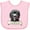 AD-Pink, variant on Inktastic Wb Black Doodle Boys or Girls Baby Bib