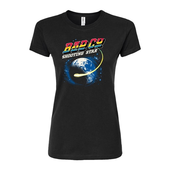 Bad Company - Space - Juniors Fitted Short Sleeve Graphic T-Shirt
