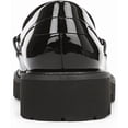 thumbnail image 5 of Franco Sarto Women's Senna Lug Sole Loafer Black Patent 7.5M, 5 of 6