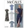 McCall's Patterns Misses' Button-Down Top, Tunic, Dresses and Belt Sewing Pattern, Y (XSM-SML-MED)