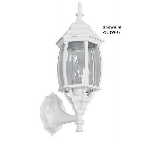 Sunset Lighting F7815 1 Light 16.9375" Height Outdoor Wall Sconce - Black