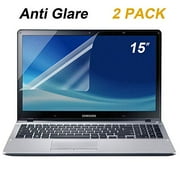 [2PCS Pack] 15.6-Inch Laptop Anti Glare Screen Protector, FORITO Notebook Computer Anti-Glare Screen Guard Protector Compatible with HP/DELL/Asus/Acer/Sony/Samsung/Lenovo/Toshiba, Display 16:9