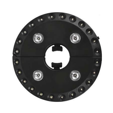 Outdoor Wireless Black 28 Led Umbrella Light 3 Level Dimming Patio Gazebo Beach Garden Camping Hikin Walmart Canada