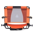 thumbnail image 3 of GCI Outdoor Stadium Rock-Cliner Orange Rocking Stadium Seat for Bleachers with Back Support And Armrests, 3 of 14