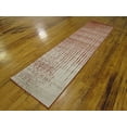 thumbnail image 2 of Unique Loom Del Mar Collection Tapis de Course Transitionnel Contemporain, 2' 7" x 10', Rouge/ivoire, 2 of 2