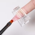 thumbnail image 3 of Puntas de uñas de 100 piezas con escala + Clips de uñas de 5 colores para extensión de uñas Uso d Maboto Punta de uñas, 3 of 7