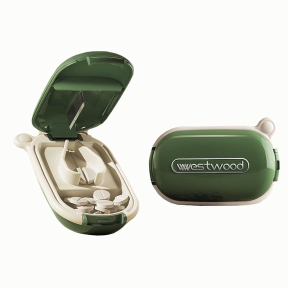 Futoo 7-Day Pill Organizer, Green