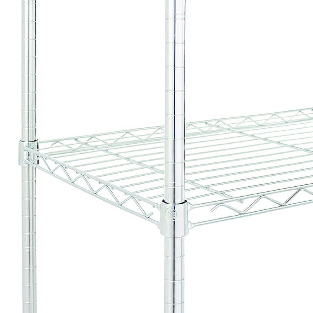 Workchoice 4 Tier Zinc Metal Shelving Unit