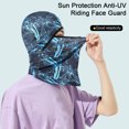 thumbnail image 4 of LJNYFDC Face Protector Cover Sunscreen Face Guard Soft Breathable Windproof Sweat Absorption UV Block Ice Silk Stretchy Face Neck Protection, 4 of 7
