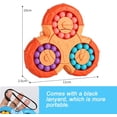 thumbnail image 5 of Cubo giratorio de frijol mágico, juguete de rompecabezas giratorio creativo para dedos, Spinner de mano, juego de pelota sensorial para aliviar la ansiedad y el estrés, 5 of 5