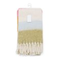 thumbnail image 2 of Time and Tru Women's Blanket Scarf, One Size, Yellow Pink Multi, 2 of 4