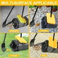thumbnail image 5 of LANNEY Pooper Scooper for Large Medium Small Dog, 46" Long Adjustable Portable Handle Dog Pooper Scooper Swivel Bin & Rake with 35 Waste Bag, Heavy Duty Poop Scooper for Yard, 5 of 7