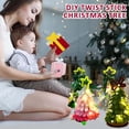 thumbnail image 6 of DIY Christmas Tree Decoration Kit with Lights, Chenille Craft Set for Kids and Holiday Projects, 6 of 9