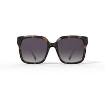 Reverb Women's Square Prescription Fashion Sunglasses, RVLOS2014, Tortoise, 55-19-145, with Case