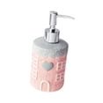 thumbnail image 3 of Dispensador de jabón Macarena, cerámica, 350ml, portátil, con bomba, 3 of 8