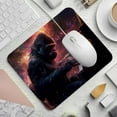 thumbnail image 2 of PhooArto Comfortable Mouse Pad Gorilla Piano Galaxy Desktop Mousepad , 21 x 25 cm Mouse Mat, Non-Slip Rubber Base, Improves Speed and Precision, 2 of 7