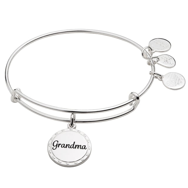 Brazalete Alex and Ani Abuela Madre Perla Plata