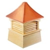 Good Directions Coventry Wood Cupola with Copper Roof - 42" Sq x 57"H