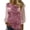 B-Pink, variant on Long Sleeve Glitter Sparkly Shirts for Women Crew Neck New Year Sequin Tops Concert Party Evening Club Dressy Blouse Wine