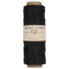 Hemptique Hemp Cord Spool, 10 lb., Black