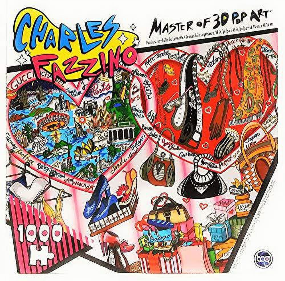 Charles Fazzino Pop Art New York City 300 Piece Poster Sized