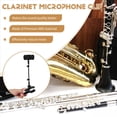 thumbnail image 5 of Clip de Micrófono de Condensador de Instrumento para Flauta, Clarinete, Piccolo, Oboe, Soportes de Soporte Universales, Montaje en Rack de Micrófono, 5 of 5