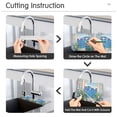 thumbnail image 5 of Yayeee Faucet Mat for Kitchen Sink 14.7" Diatomite Long Splash Guard Pad, Seaside Door, 5 of 7