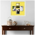 thumbnail image 2 of ArtToFrames Collage Photo Picture Frame with 4 - 4x6" Openings, Framed in White with Canary and Black Mats (CDM-3966-498), 2 of 8