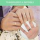 thumbnail image 5 of 8 Pcs Ring-Size Adjuster for Loose Rings Transparent Invisible Ring Adapter Kit with Silverware Pol, 5 of 5