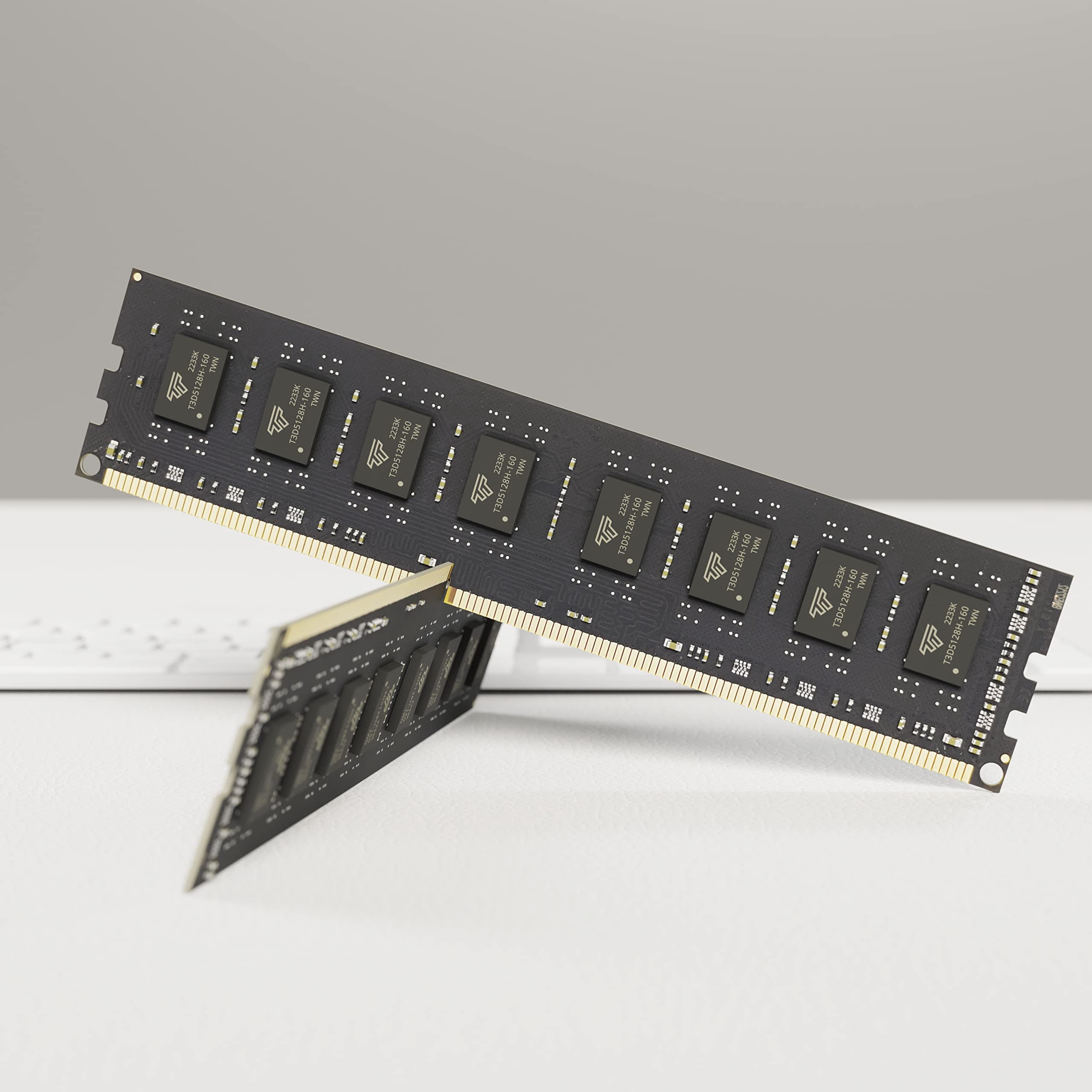 Timetec 32GB Kit (4x8GB) DDR3L 1600MHz PC3L-12800 Desktop RAM Memory, 240-Pin UDIMM, Non-ECC Unbuffered, 1.35V/1.5V CL11, Dual Rank 2Rx8