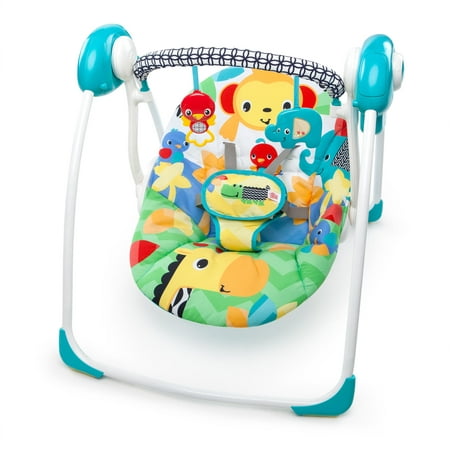 Bright Starts Portable Swing Safari Smiles