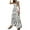 White, variant on ICHUANYI Women's New Trending Lattice Short Sleeve Suspenders Pullover Dress Spring Summer Clothing