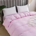 thumbnail image 7 of Washed Cotton Quilt Cover Soft Bedding Duvet Cover Breathable Bed Cover for Dorm Bedroom Guest Room Bedding Set Comfortable Sleep Home Bedding Decor Fade Resistant Easy Care Lightweight Cover, 7 of 7