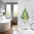 thumbnail image 6 of Avocado Fruit and Leaf Cotton Face Towels Absorbent Hand Towel Soft Bathroom Towel for Kitchen Hotel Decoration, 6 of 7