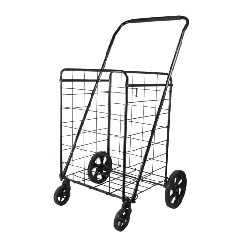 FQ16722 for sale online Helping Hand FQ39720 Jumbo Shopping Cart Black 