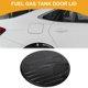 thumbnail image 2 of Tapa de la puerta del tanque de combustible para Mazda CX-30 2020-2025, cubierta de la tapa del combustible, tipo adhesivo, fibra de carbono negra, ABS, 2 of 6