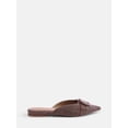 thumbnail image 3 of Free Assembly Women's Plaid Buckle Mules, 3 of 7