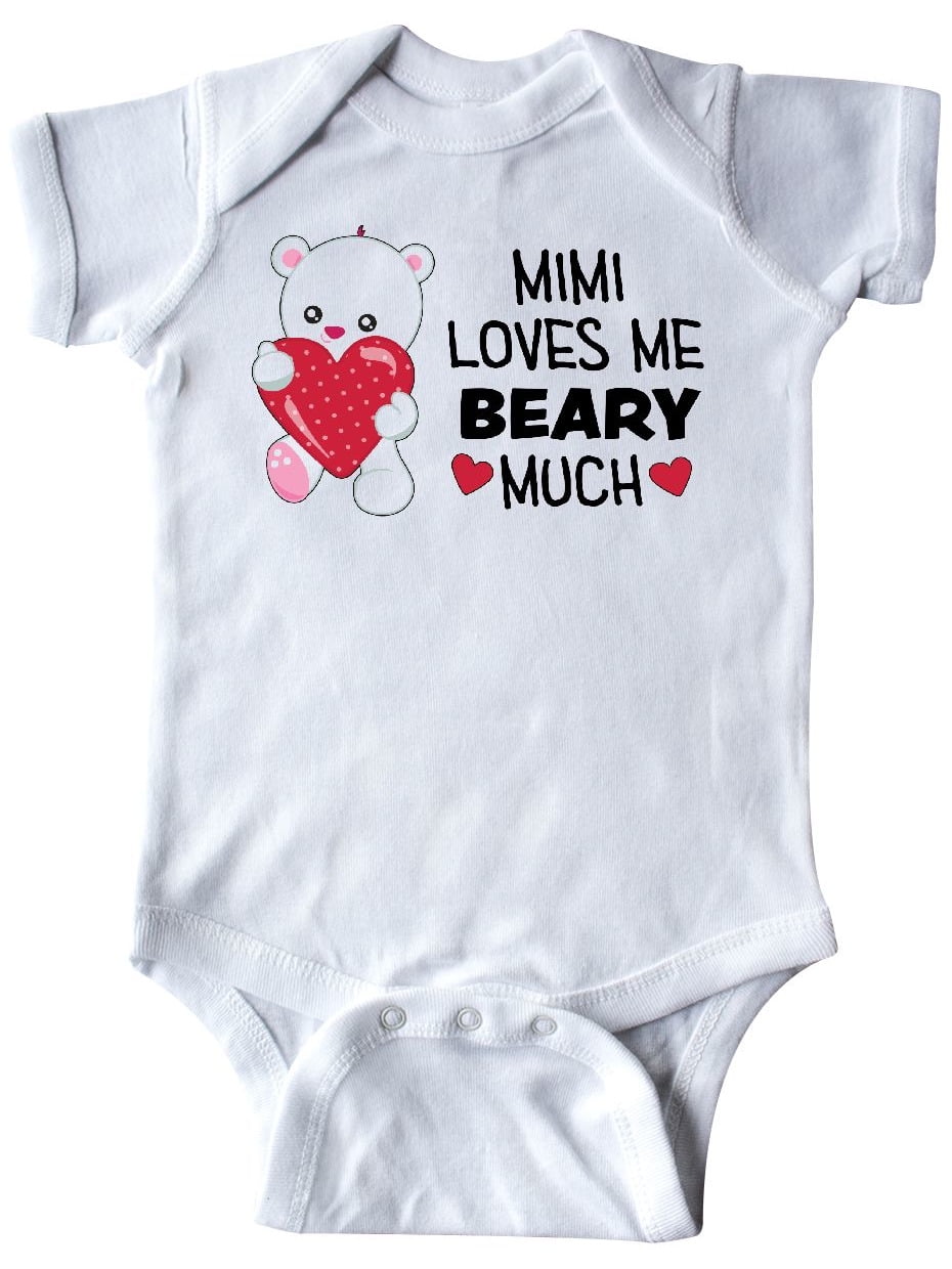 inktastic My Mimi Loves Me Long Sleeve Creeper